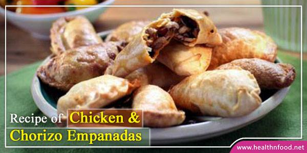 Chicken and chorizo empanadas