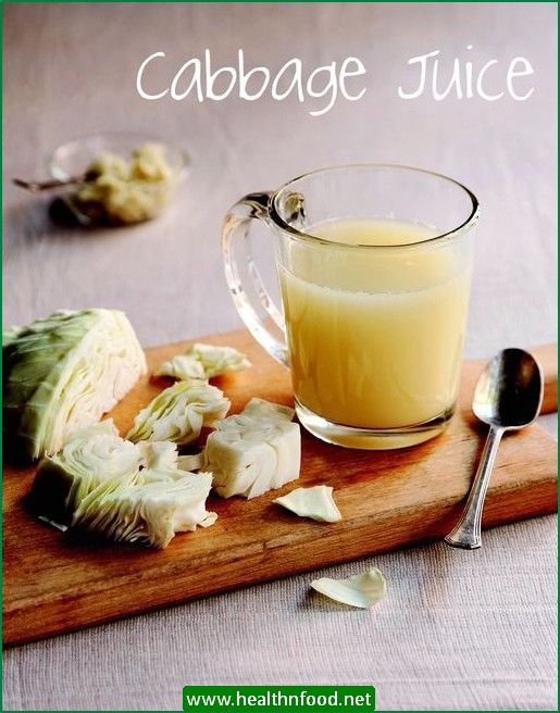 Raw Cabbage Juice Recipe