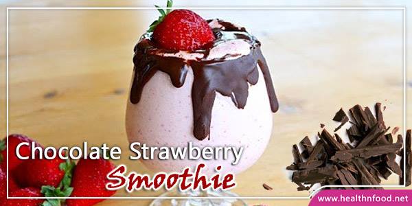 Chocolate Strawberry Milkshake